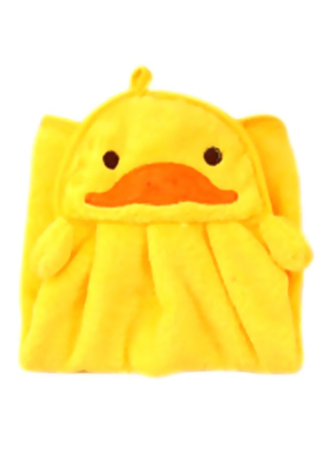 Beauenty Velvet Dry Towel Yellow 32x28centimeter - Image 1