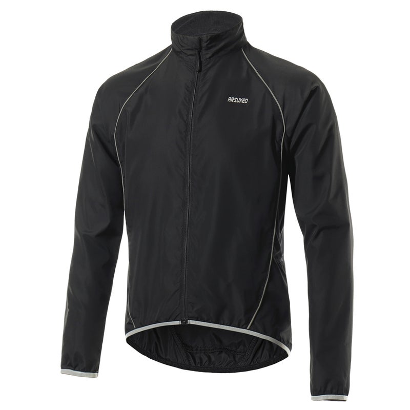 ARSUXEO Long Sleeve Bicycle Jersey Wind Coat  - Image 2