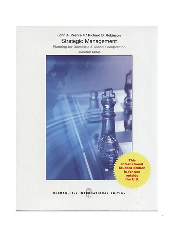 Strategic Management: Planning For Domestic & Global Competition paperback english