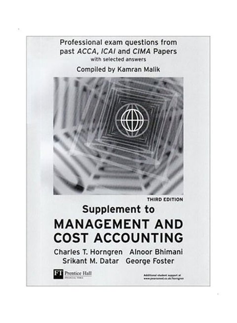 Supplement To Management And Cost Accounting paperback english