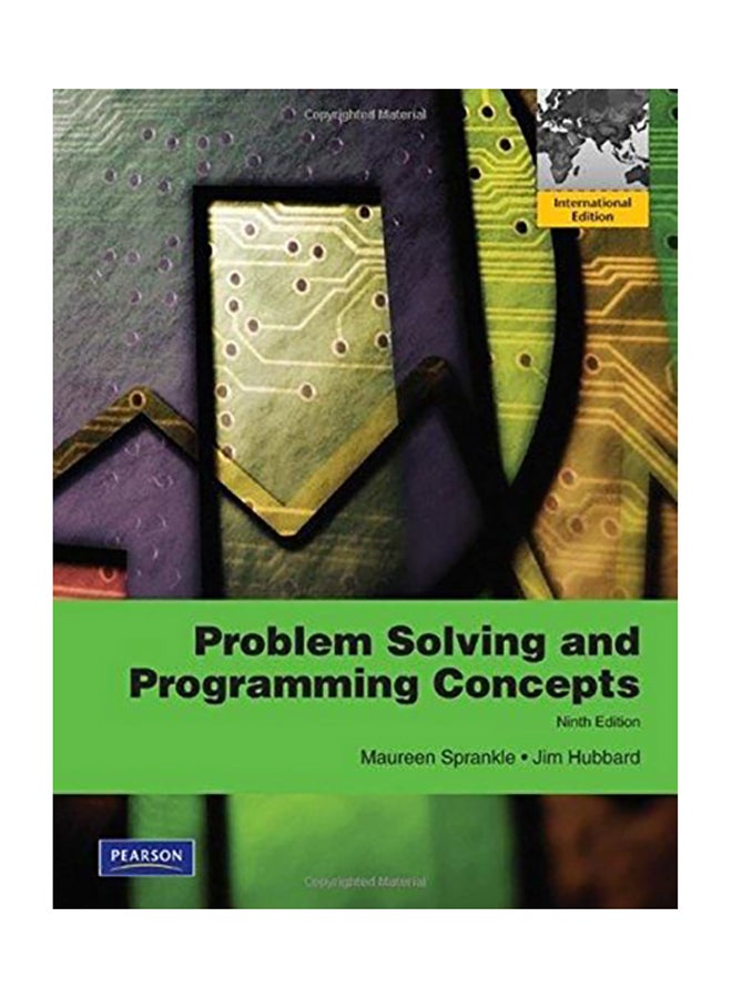 Problem Solving And Programming Concepts Paperback English by Maureen Sprankle 