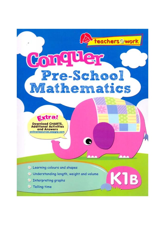 Sap Conquer Pre School Mathematics K1B paperback english 