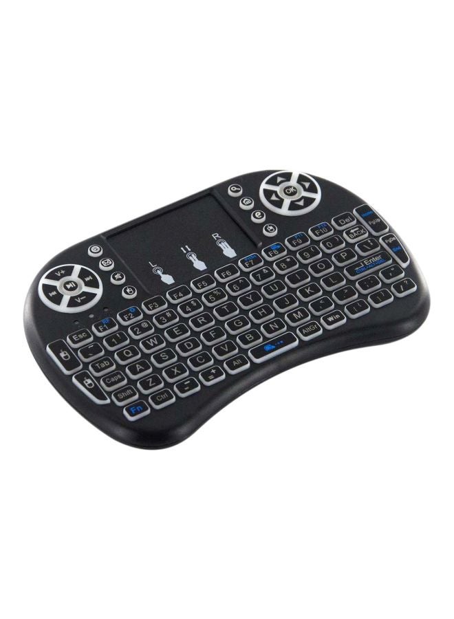 بيوينتي لوحة مفاتيح لاسلكية للألعاب - إنجليزي/ روسي/ أسباني/ فرنسي أسود - Image 1