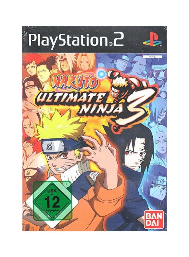 Ban Dai Naruto: Ultimate Ninja 3(Intl Version) - fighting - playstation_2_ps2 