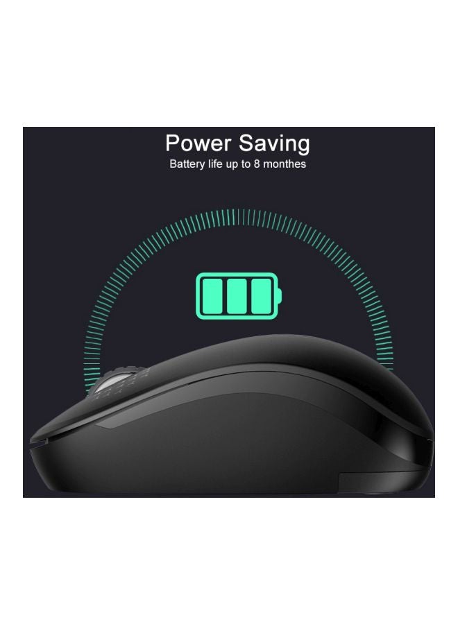 Beauenty Portable Wireless Mouse Black - Image 4