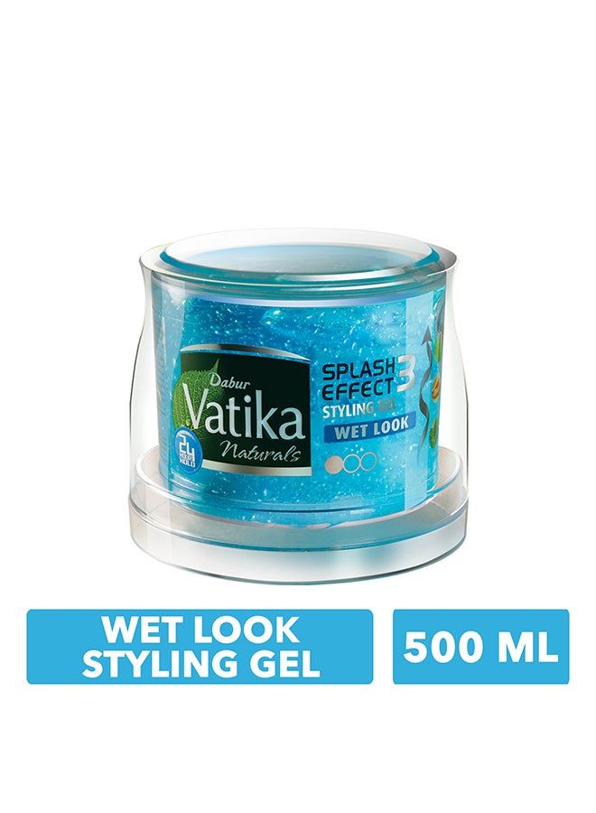 Dabur - Wet Look Styling Hair Gel 500ml - Image 1