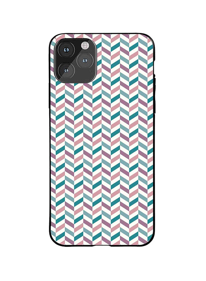 Okteq Protective Case Cover For Apple iPhone 11 Pro Blue Pink Pattern 