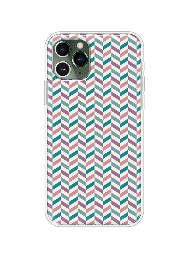 Okteq Protective Case Cover For Apple iPhone 11 Pro Blue Pink Pattern 