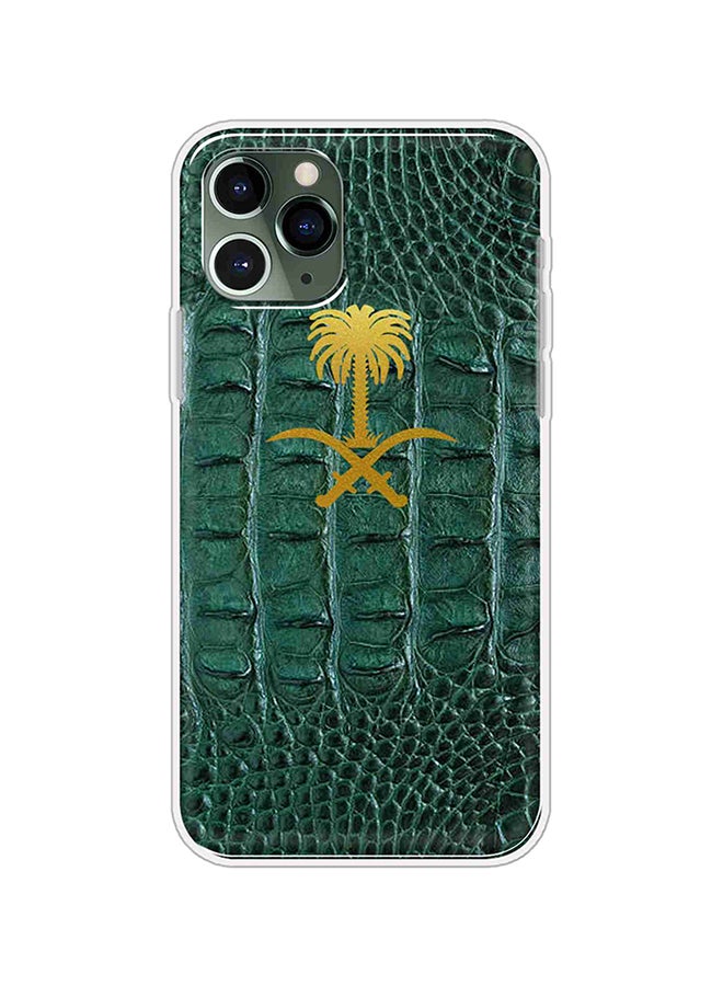 Okteq Protective Case Cover For Apple iPhone 11 Pro Crocodile Skin Green With Saudi Arabia 