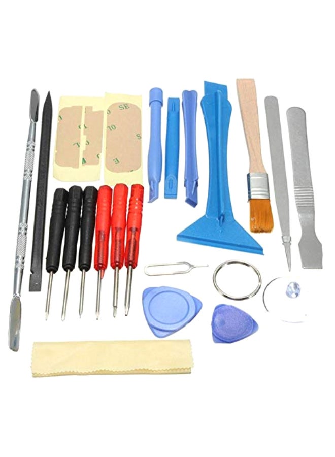 Generic 23-Piece Smart Cell Mobile Phone Opening Pry Repair Tool Kit Multicolour 25cm 