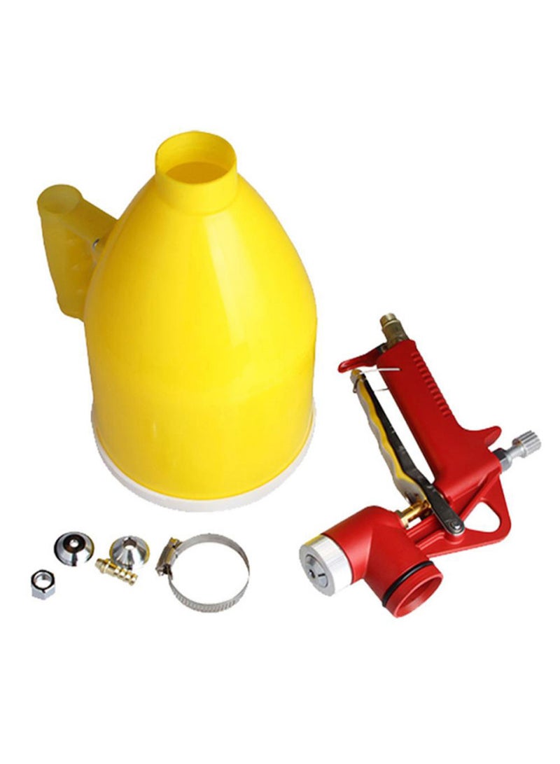 Pressure Pot Tank With Paint Sprayer And Accessory Multicolour