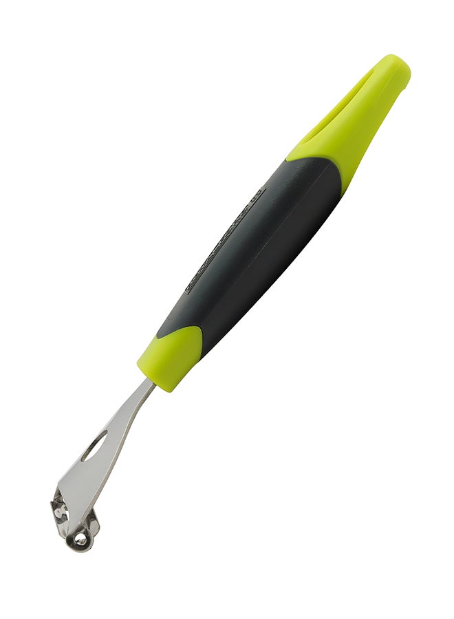 Royalford Y-Peeler Stainless Steel +Abs 18.5X5.6X2.3Cm Multicolor Black/Lime/Silver 12cm  - Image 2