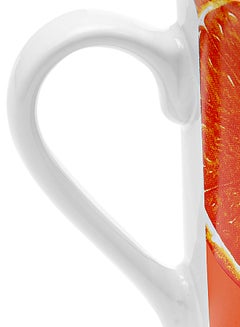 Royalford 4-Piece Fruit Decal Portable Mug Assorted Color  - Image 4