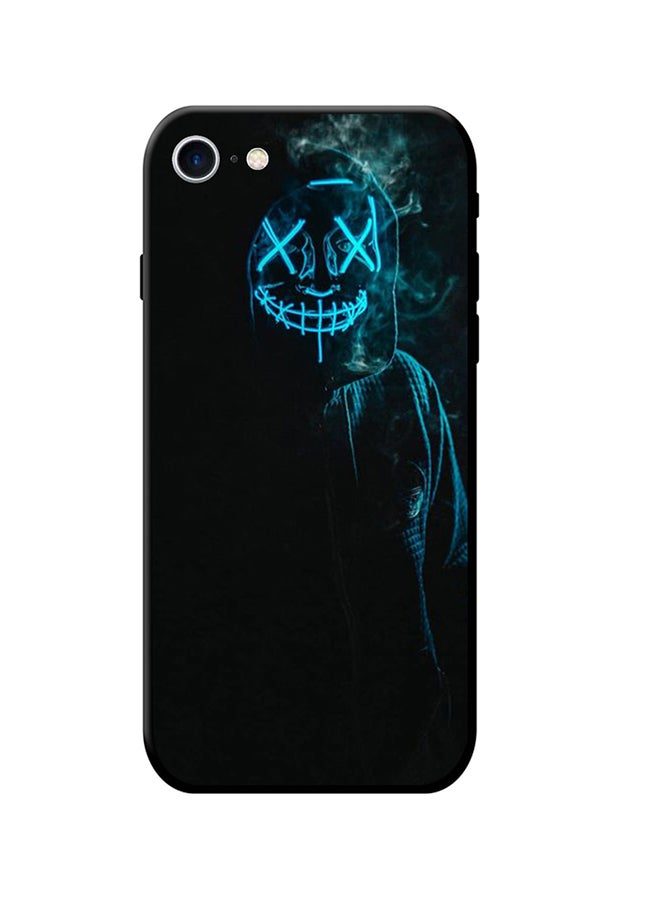 COLOZ - Protective Case Cover For iPhone 7 Black/Blue - Image 1