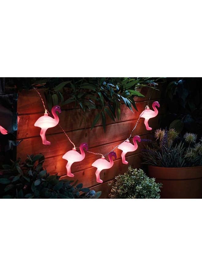 Salla - Flamingo String Lights Pink 150centimeter - Image 1