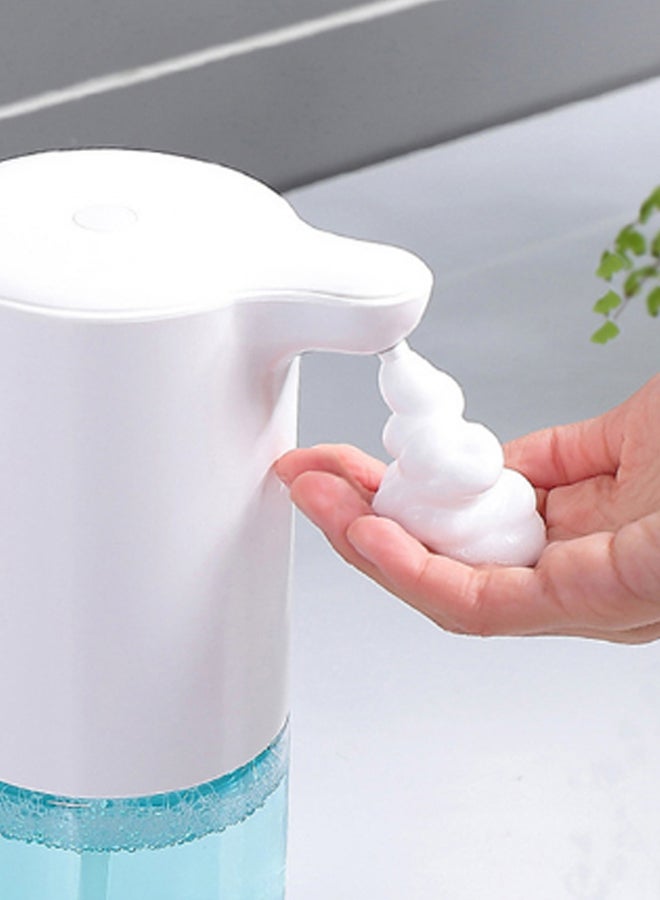 Automatic Induction Sensor Soap Dispenser White/Blue 21.55 x 7.6cm  - Image 2