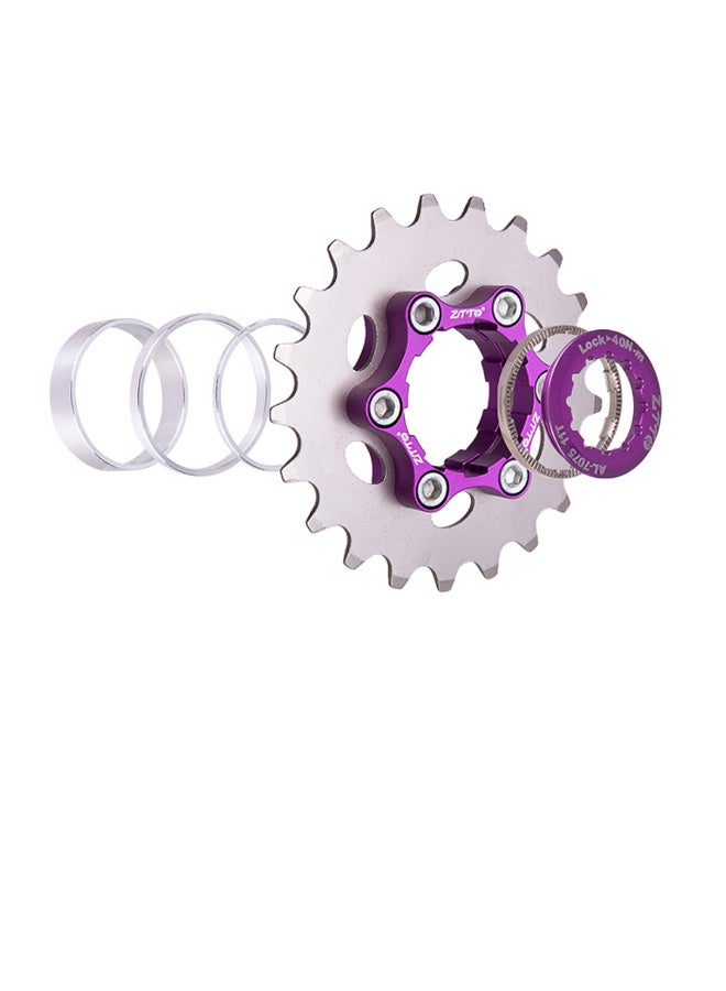 ZTTO - Single Speed Freewheel MTB Bicycle Cassette Sprocket Gear - Image 1