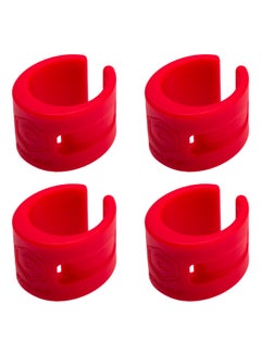 ENLEE 4-Piece Bicycle Chainstay Protector 15.7 x 7.4cm 