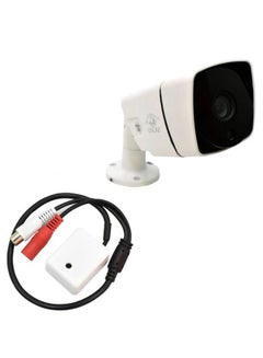 Outdoor Security Bullet Camera With Square Mic