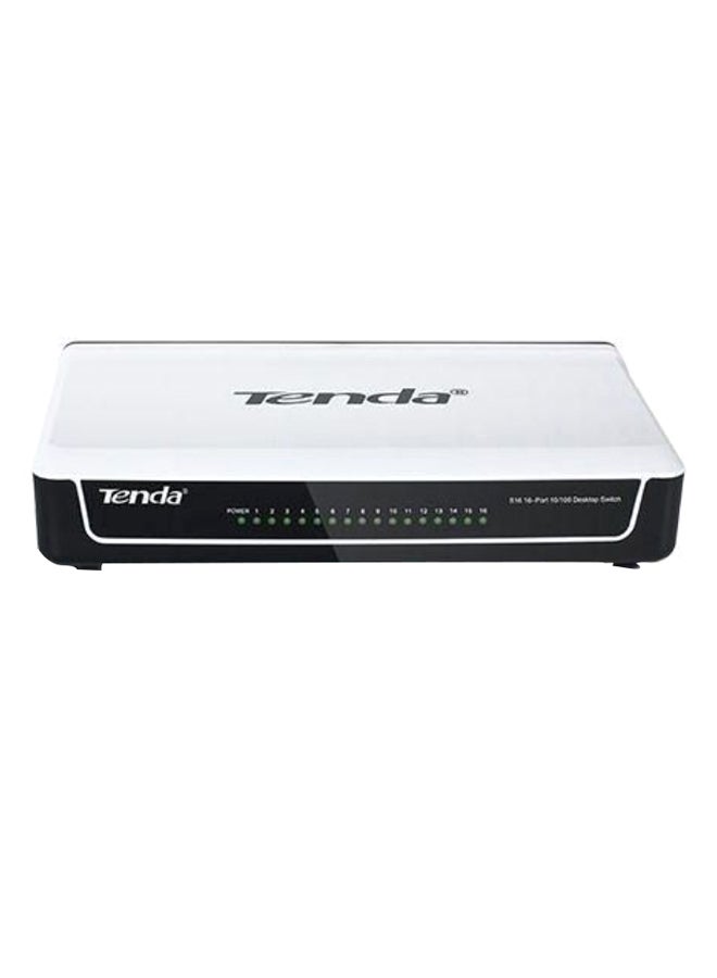 Tenda 16-Port Ethernet Switch White  - Image 2