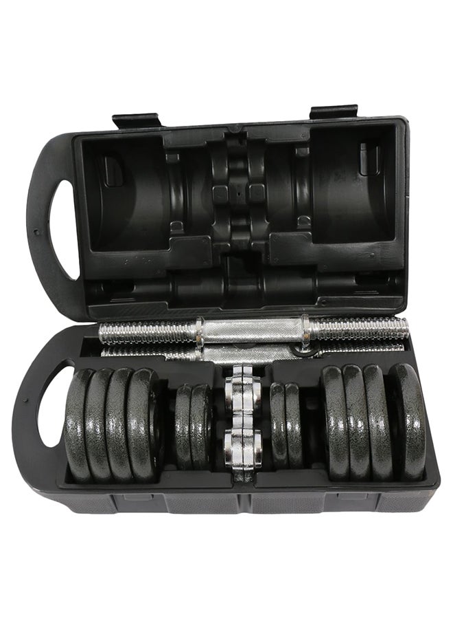 Premium Lacquer Coated Dumbbell Set 15kg - Image 1