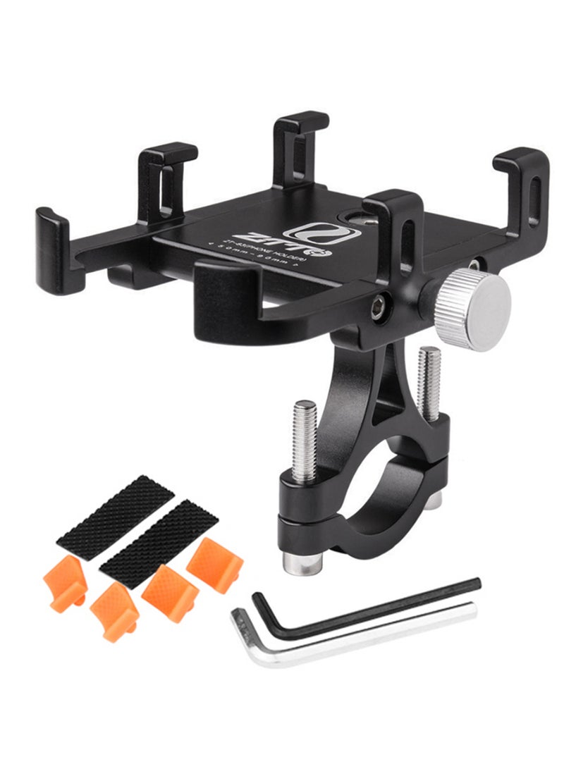Generic Universal Adjustable Bicycle Phone Mount Holder Clamp Kit - Image 1
