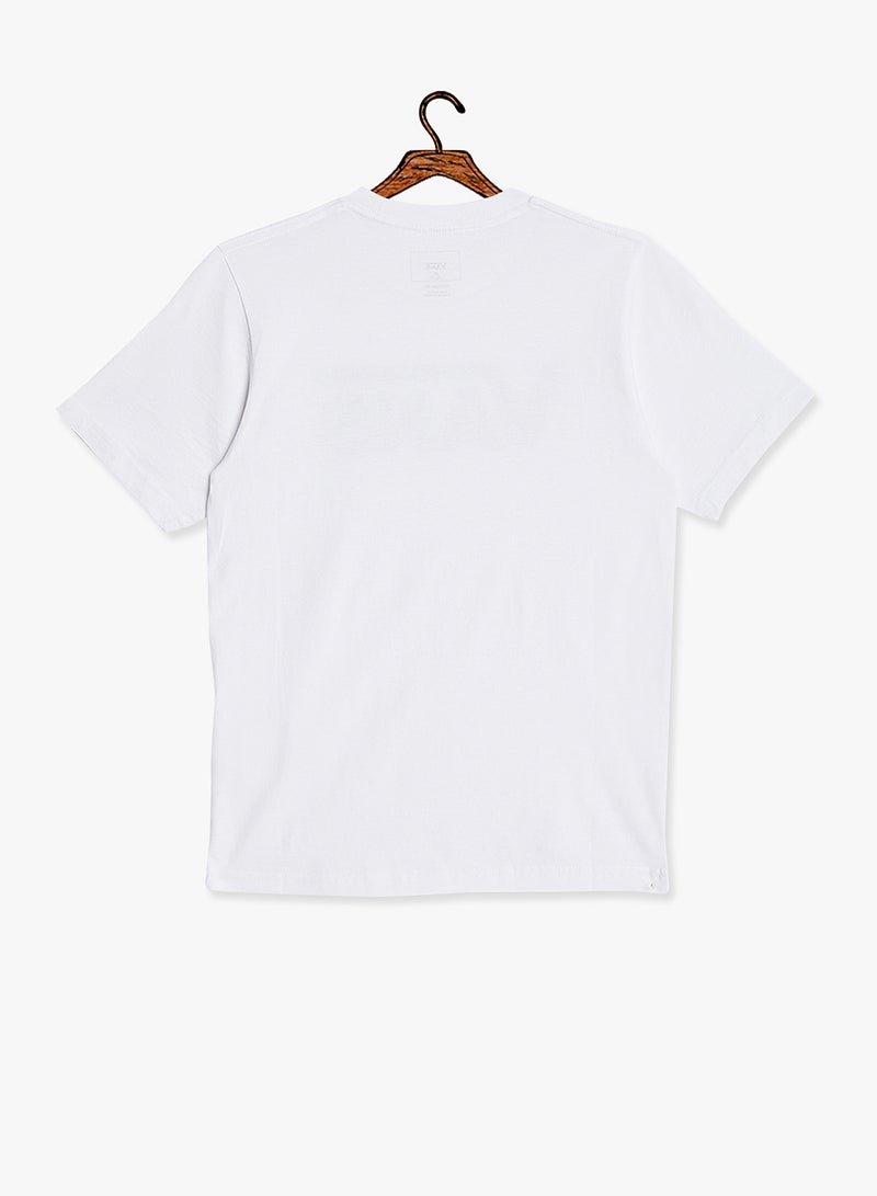 VANS Classic Style Crew Neck T-Shirt White  - Image 2