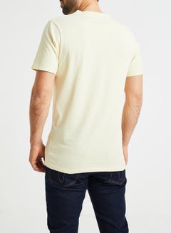 JACK & JONES Graphic Printed T-Shirt Pale Yellow  - Image 3