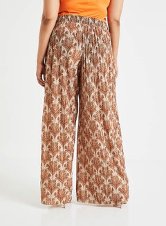Vero Moda Curve Wide Leg Pants Orange/Blush  - Image 3