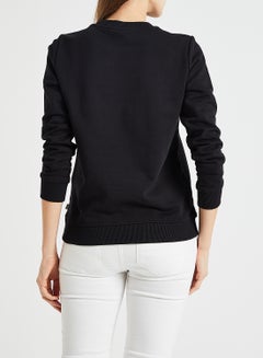VANS Classic V Sweatshirt Black/White  - Image 3