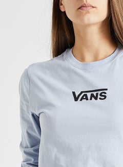 VANS Airborne V Cropped Sweatshirt Blue/Black  - Image 4