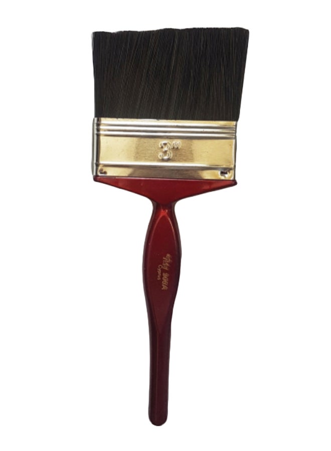 Handheld Paint Brush Black/Brown/Gold 3inch 