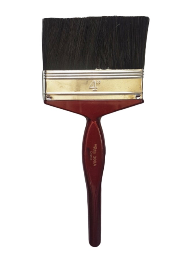 Handheld Paint Brush Black/Brown/Gold 4inch 