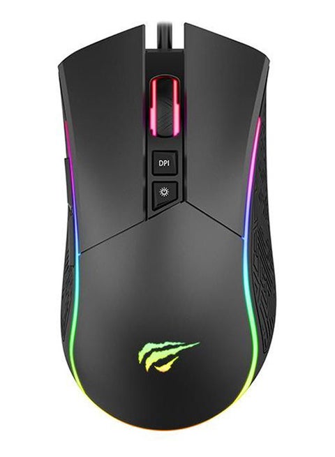 7-Button RGB Backlight USB Optical Gaming Mouse
