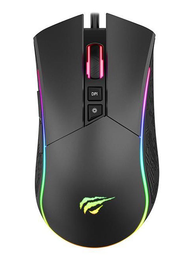 havit - 7-Button RGB Backlight USB Optical Gaming Mouse - Image 1