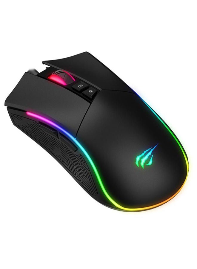 havit - 7-Button RGB Backlight USB Optical Gaming Mouse - Image 1