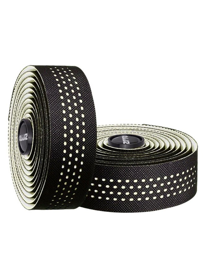 زد تي تي أو شريط مقود الدراجة المضاد للتعرق مع سدادة المقبض العبوة مكونة من قطعتان