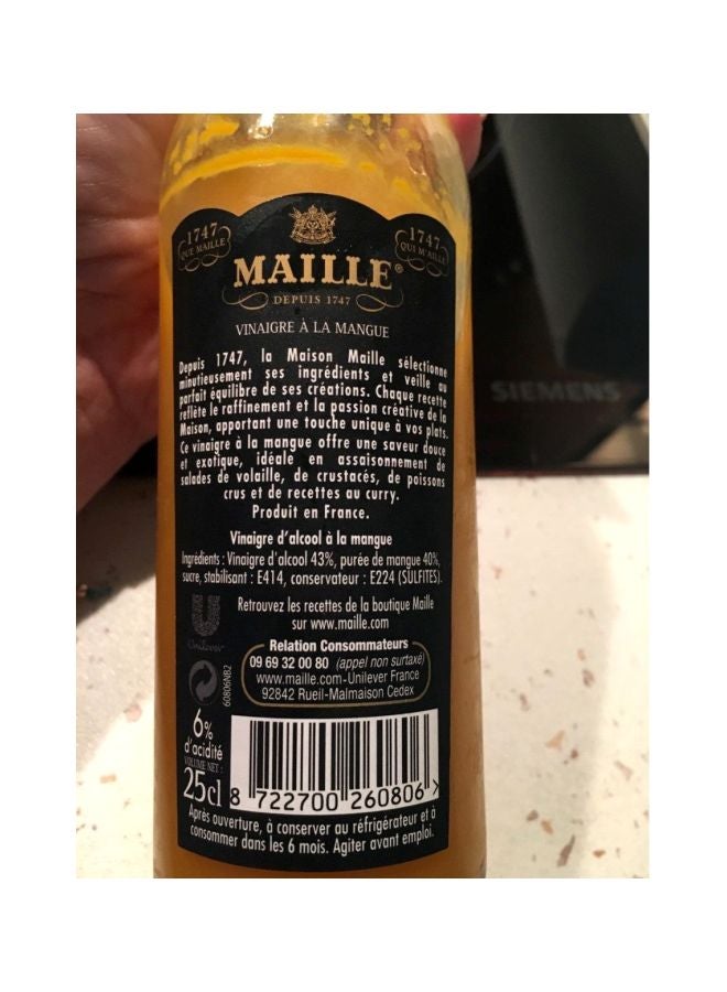 Maille - Mango Vinegar Mesh 250ml - Image 1