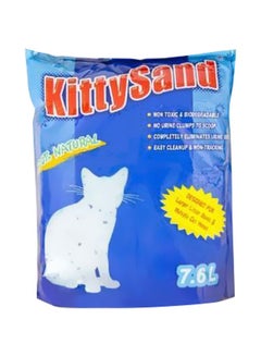 Kitty Sand Crystal Cat Litter White 7.6Liters 