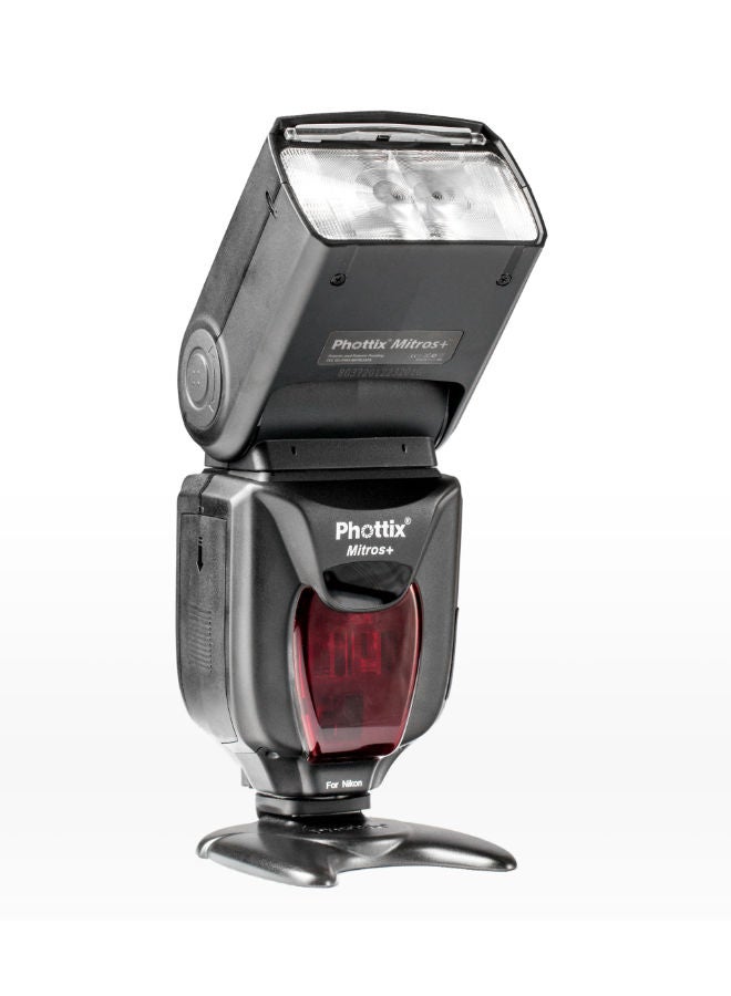Phottix - Mitros TTL Transceiver Flash For Nikon Camera Black - Image 1
