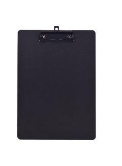 A4 Size Plastic Clipboard Writing Pad Black