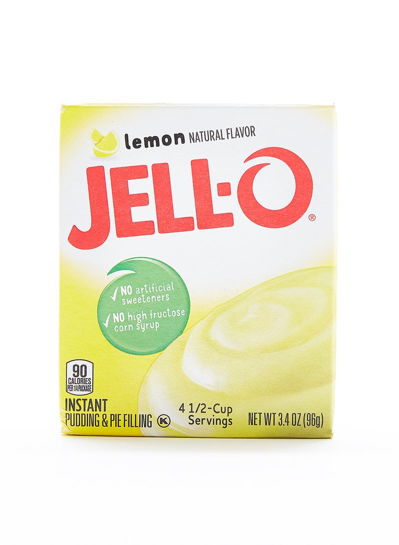 Jell-O Instant Lemon Pudding And Pie Filling 96grams - Image 2