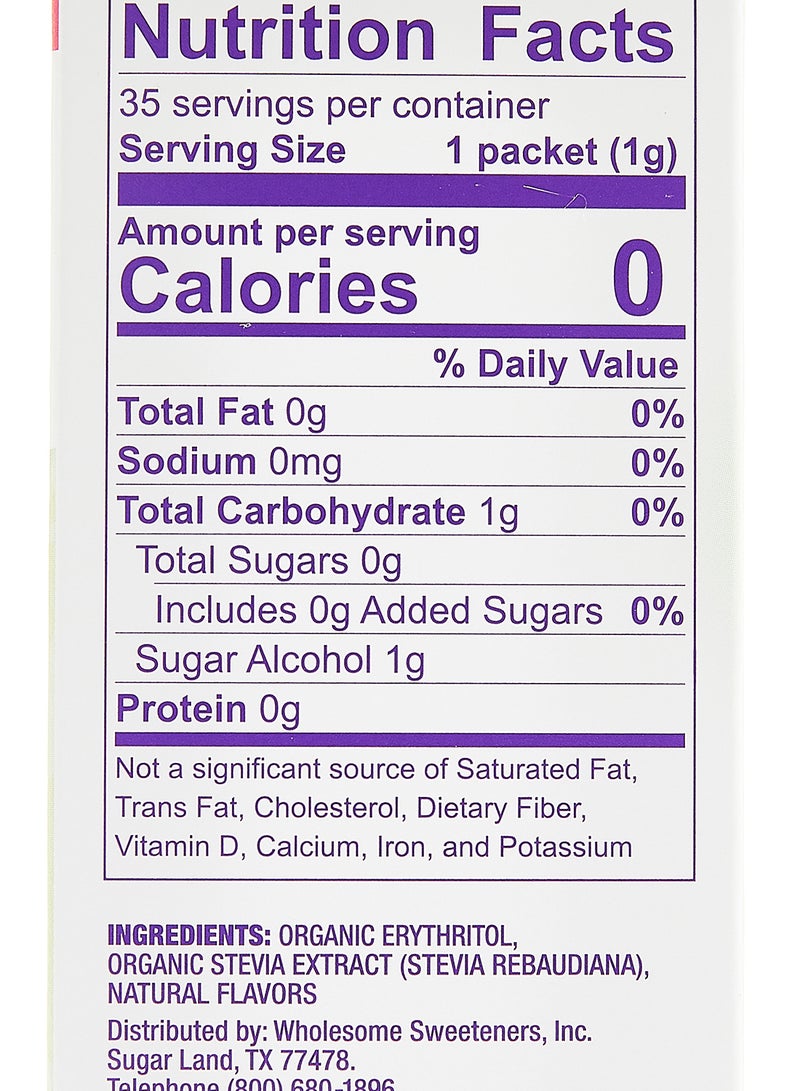 Organic Stevia Sweetener 35grams  - Image 3