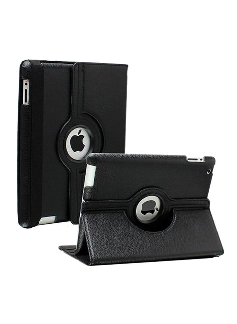 iPad 2 Case, iPad 3 Case, iPad 4 Case Rotating Stand Case Cover With Wake Up/Sleep For Apple iPad 2, iPad 3, iPad 4 [ 9.7Inch iPad Black