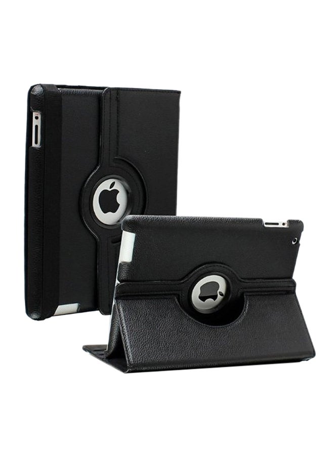 iPad 2 Case, iPad 3 Case, iPad 4 Case Rotating Stand Case Cover With Wake Up/Sleep For Apple iPad 2, iPad 3, iPad 4 [ 9.7Inch iPad Black