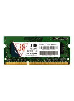 جوهر ذاكرة رام DDR3L PC3-12800S ذهب أخضر  - Image 1