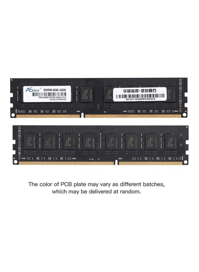 ASint - DDR3 RAM Black/Gold - Image 1