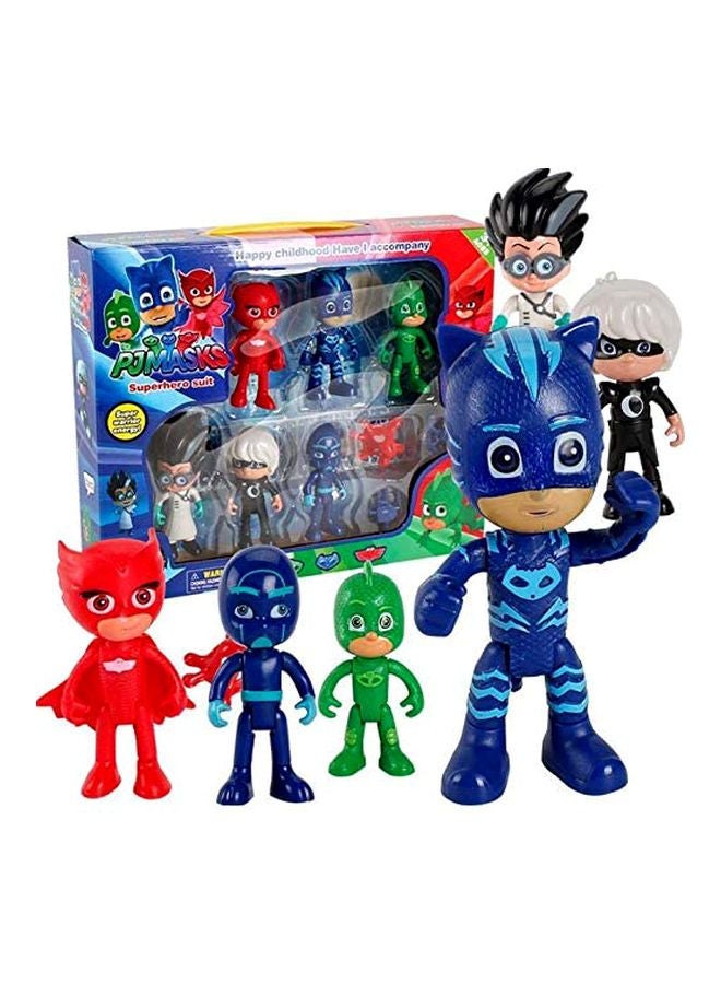 تمثال لشخصية الأكشن كلوك من مسلسل "PJ Masks" من 6 قطع طراز TY-AF1 - v1585124540/N35837321A_1