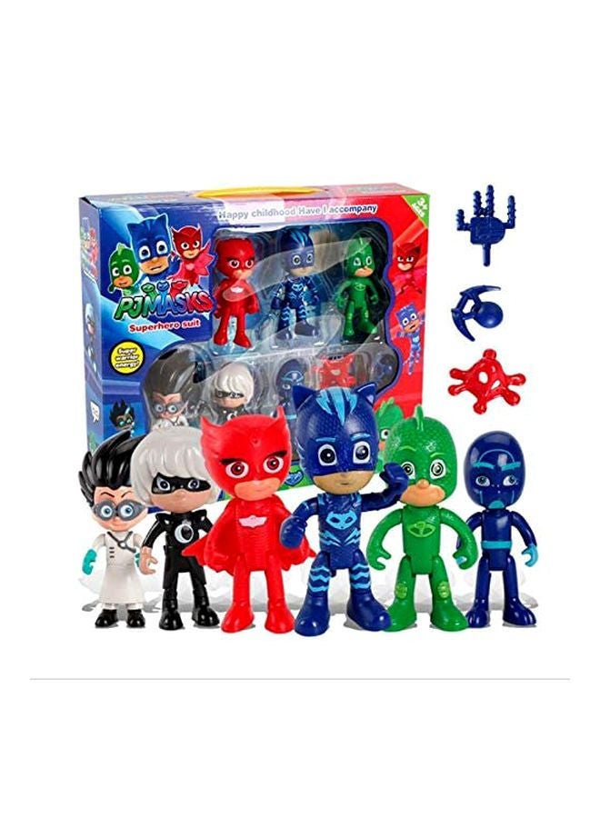 تمثال لشخصية الأكشن كلوك من مسلسل "PJ Masks" من 6 قطع طراز TY-AF1 - v1585124540/N35837321A_2