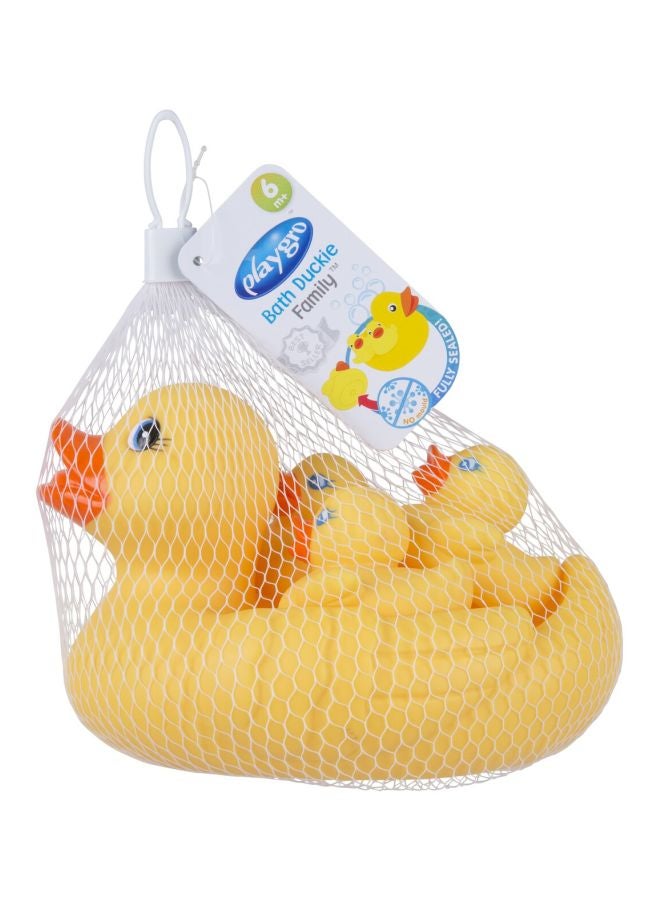 playgro 4-Piece Duck Family Bath Toy Set 170338 - Image 2